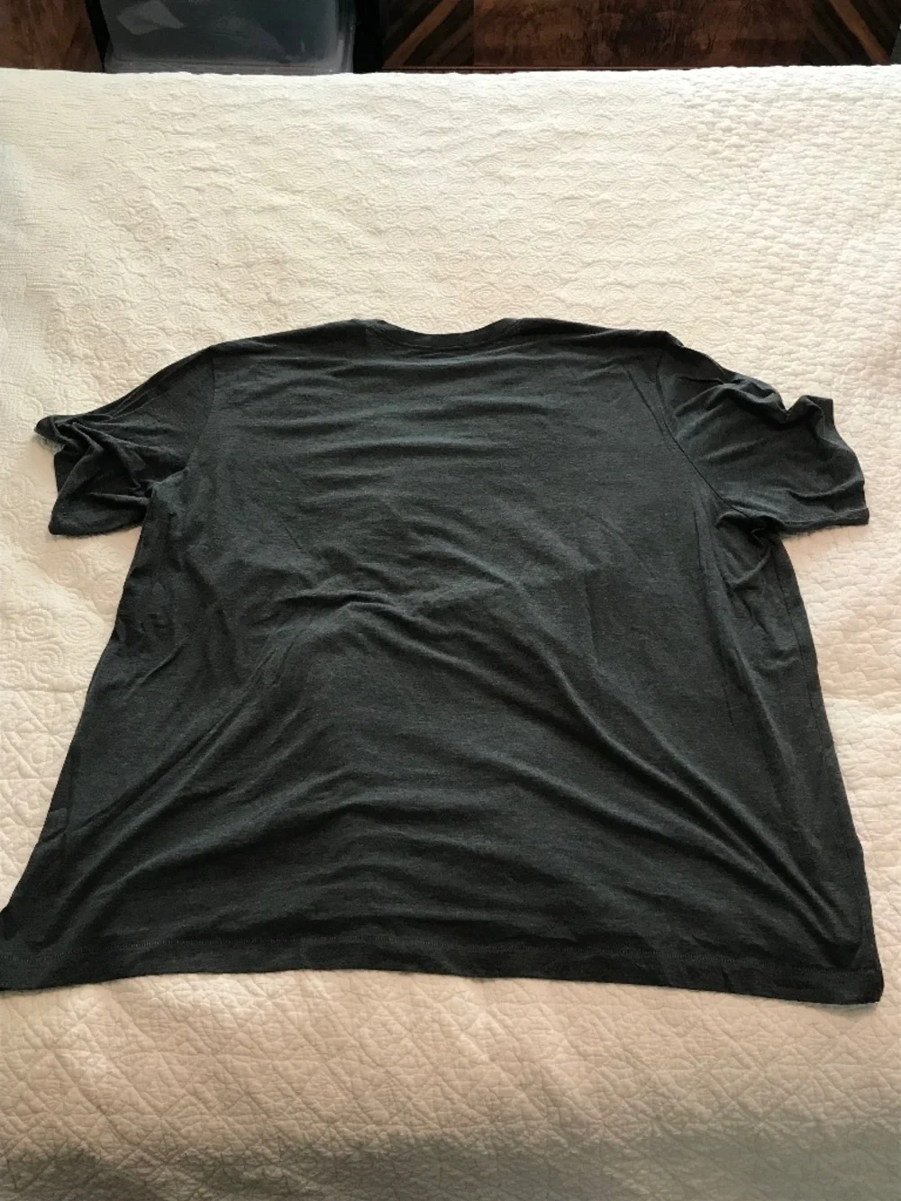 Life is Good “Go to the Gym” gray printed short sleeve crewneck tee shirt (3XL)